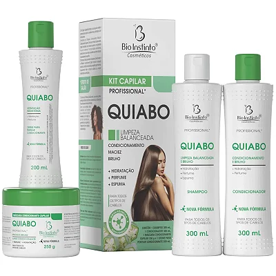 Kit Capilar Bio Instinto Quiabo