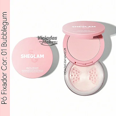 Pó Fixador Rosto e Olhos Sheglam