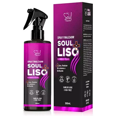 Spray Finalizador Soul Liso 200ml