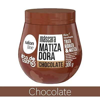 Máscara Matizadora Salon Line 300g Chocolate
