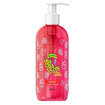 Sabonete Corporal Soul 230ml Frutas Vermelhas