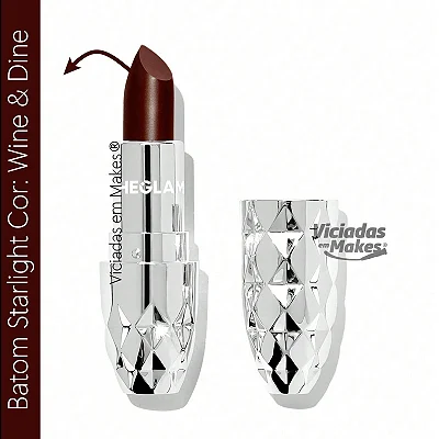 Batom Wine Dine Sheglam 3.5g