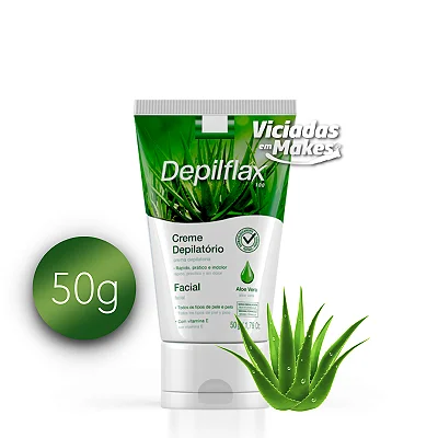 Creme Depilatório Corporal Aloe Vera Depilflax 50g