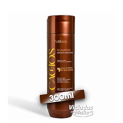 Shampoo Cachos Óleos Africanos Fattore 300ml