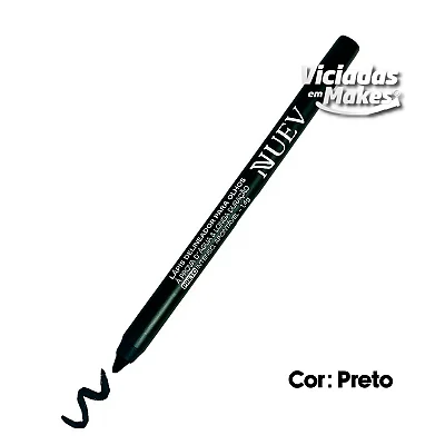 Lápis Delineador Carbon Black Nuev 1,4g