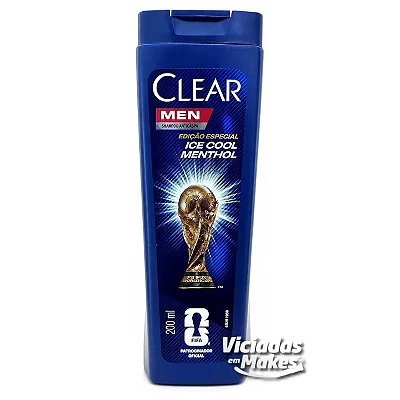 Shampoo Anticaspa Ice Cool Menthol Clear Men