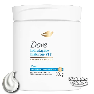 Máscara de Tratamento Hidratação Hialuron-VIT Dove 500g