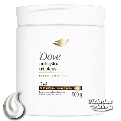 Máscara Capilar 2em1 Nutrição Tri-Óleos Dove 500g