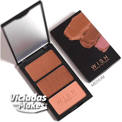Paleta Contour Trio Wish Pro Michelly Palma