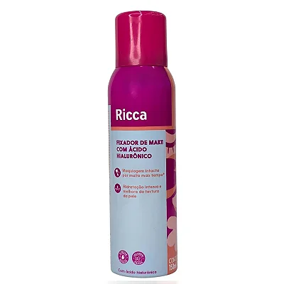 Fixador de Make Hialurônico Ricca 150ml