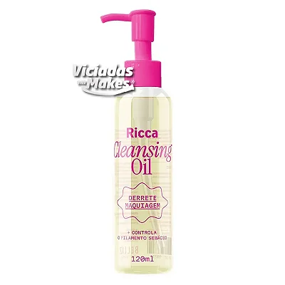 Óleo de Limpeza Facial Ricca 120ml