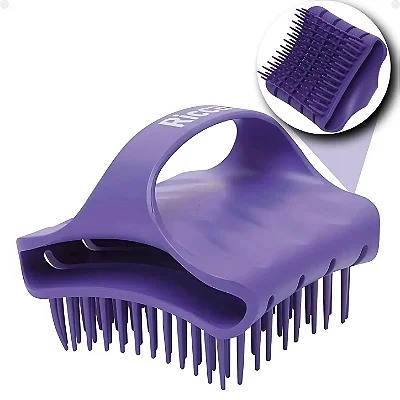 Massageador de Couro Cabeludo Ricca Roxo
