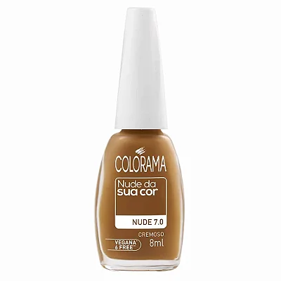 Esmalte Cremoso Nude da sua Cor Colorama 8ml
