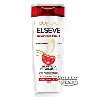 Shampoo Reparador Total 5 Elseve 200ml
