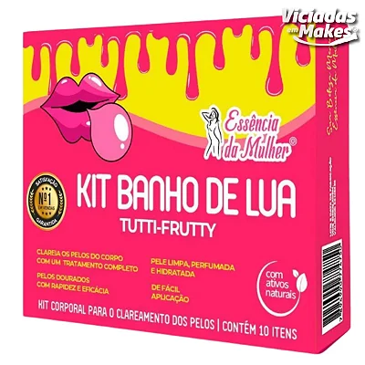 Kit Banho de Lua Tutti Frutty Essência da Mulher