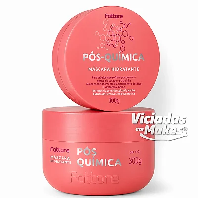 Máscara hidratante Pós Química Fattore 300g