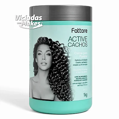 Creme de Pentear Active Cachos Fattore 1kg