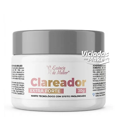 Clareador Iluminador Noturno Essência Da Mulher 300g