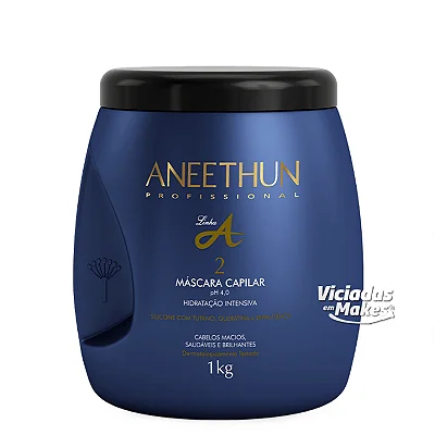 Máscara Hidratação Intensa Aneethun 1kg