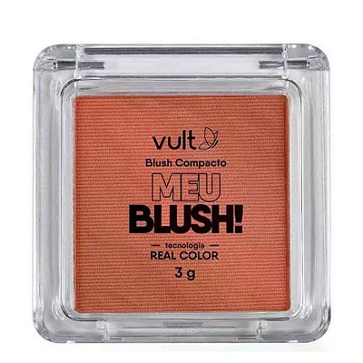 Blush Compacto Coral Matte Vult 3g
