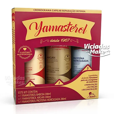 Kit Nutrição e Reconstrução Yamasterol
