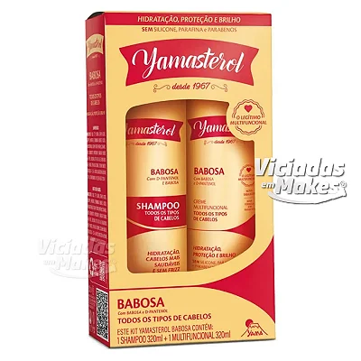 Kit Babosa e D-Pantenol Yamasterol