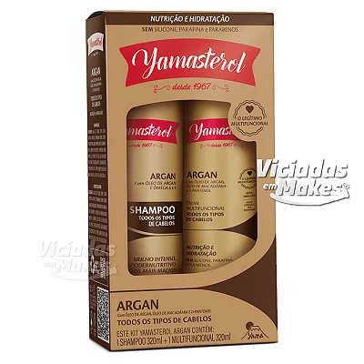 Kit Óleo de Argan Yamasterol