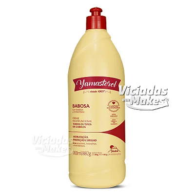 Creme Babosa e D-Pantenol Yamasterol 900ml