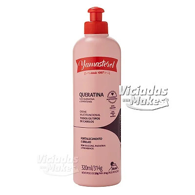 Creme Queratina com D-Pantenol Yamasterol 320ml