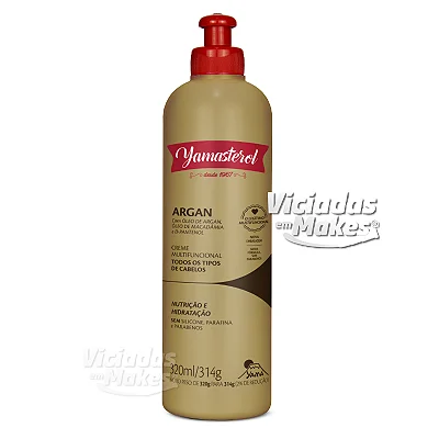 Creme Óleo de Argan Yamasterol 320ml
