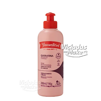 Creme Queratina com D-Pantenol Yamasterol 200ml