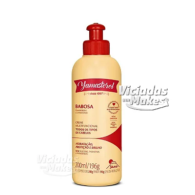 Creme Babosa e D-Pantenol Yamasterol 200ml