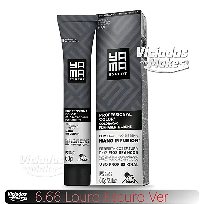 Coloração Nano Fusion 6.66 Louro Escuro Ver Yamá