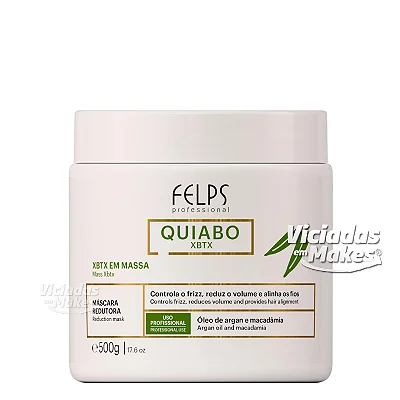 Máscara Redutora Quiabo XBTX Felps 500g