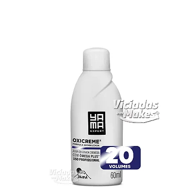Água Oxigenada 20 Volumes Oxicreme Yamá 60ML