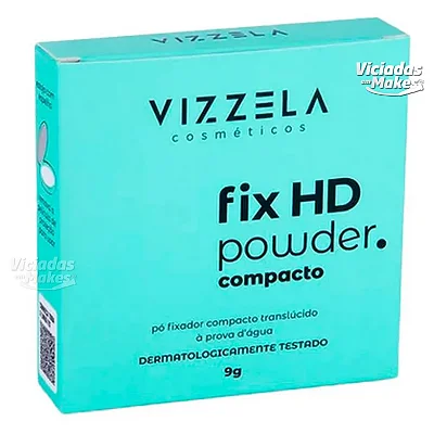 Pó Fixador Translúcido Fix HD Vizzela 9g