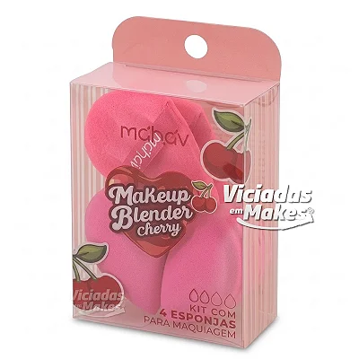Kit Blender Cherry Com Puff e Gota Mahav