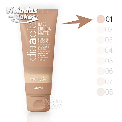 Base Mahav Cor 01 Dia a Dia 30ml