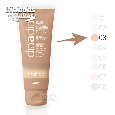 Base Mahav Cor 03 Dia a Dia 30ml