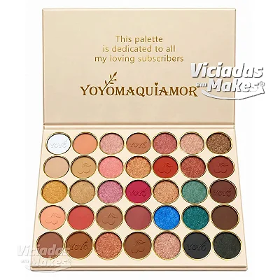 Paleta de Sombras 35 Cores Yoyomaquiamor