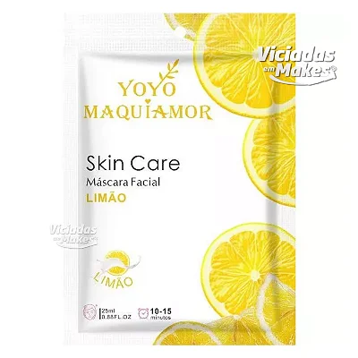 Máscara Facial Limão Yoyo Maquiamor