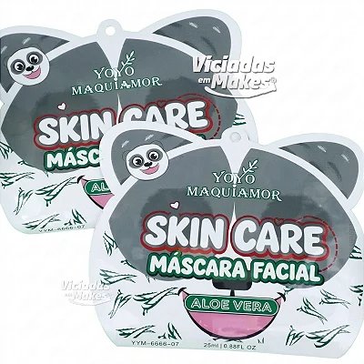 Máscara Facial Aloe Vera Yoyo Maquiamor
