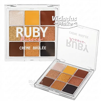 Paleta de Sombras Creme Brulée Ruby Kisses