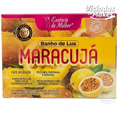 Kit Banho de Lua Maracujá Essência da Mulher