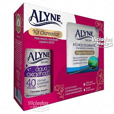 Kit Clareador Duo Algas Marinhas Alyne