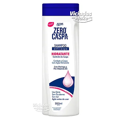 Shampoo Zero Caspa Hidratante Alyne 350ml