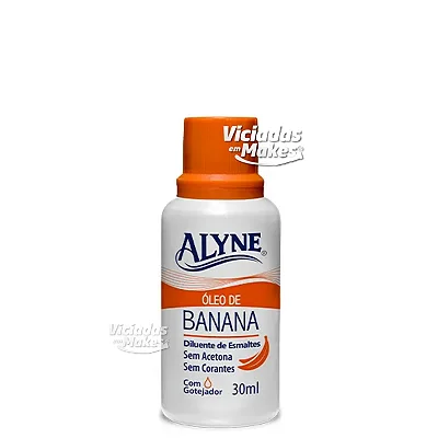 Óleo de Banana Diluente de Esmalte Alyne 30ml