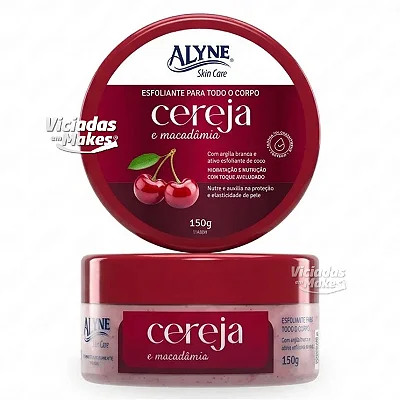 Esfoliante Corporal Cereja Alyne 150g