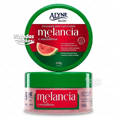 Esfoliante Corporal Melancia Alyne 150g