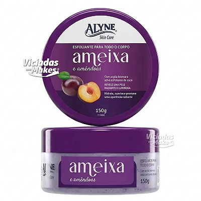 Esfoliante Corporal Ameixa Alyne 150g